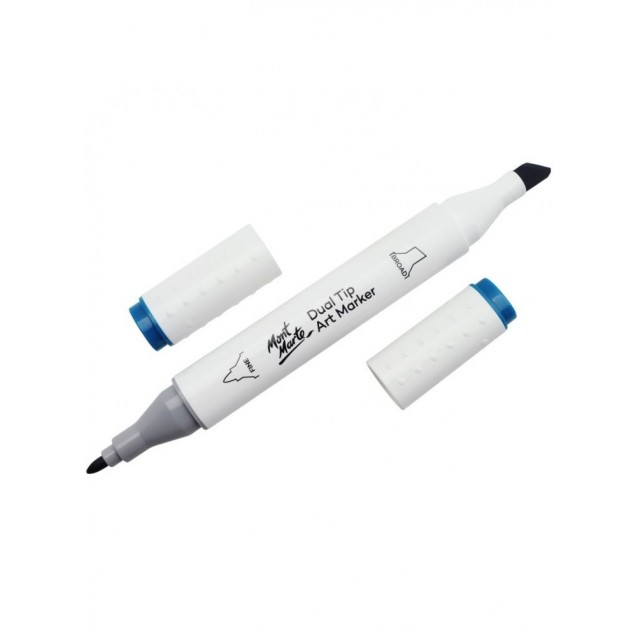 Mont Marte Art Marker Διπλής Μύτης B7 Aegean Blue (62 Marine Blue)