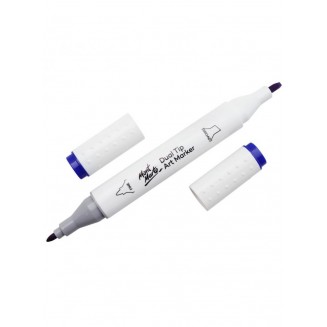 Mont Marte Art Marker Διπλής Μύτης B2 Blue (72 Napoleon Blue)