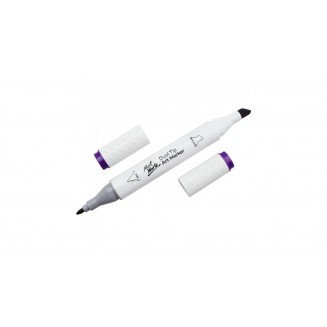 Mont Marte Art Marker Διπλής Μύτης V2 Purple (81 Deep Violet)