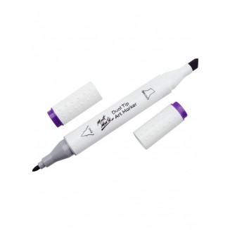 Mont Marte Art Marker Διπλής Μύτης V1 Violet (82 Light Violet)