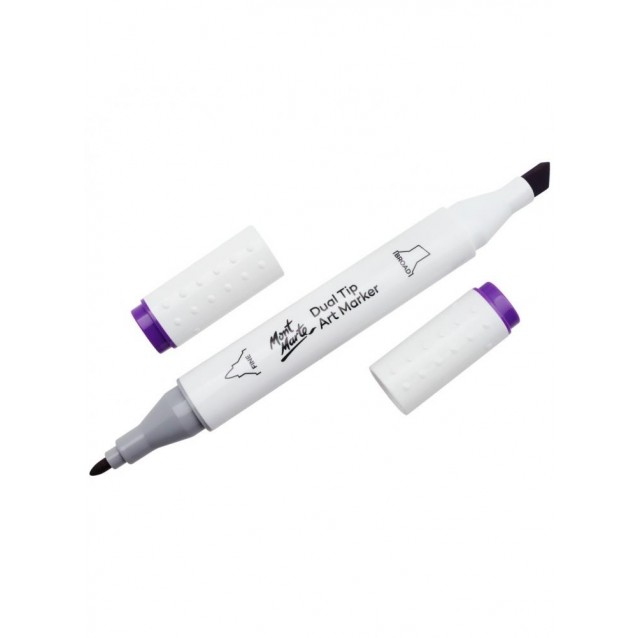 Mont Marte Art Marker Διπλής Μύτης V1 Violet (82 Light Violet)