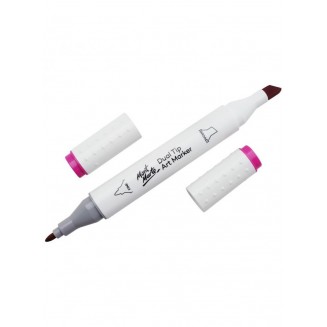 Mont Marte Art Marker Διπλής Μύτης V3 Magenta (86 Vivid Reddish Purple)