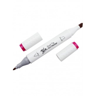 Mont Marte Art Marker Διπλής Μύτης V4 Plum (87 Azalea Purple)