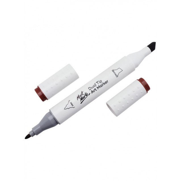 Mont Marte Art Marker Διπλής Μύτης E4 Sienna (93 Burnt Orange)