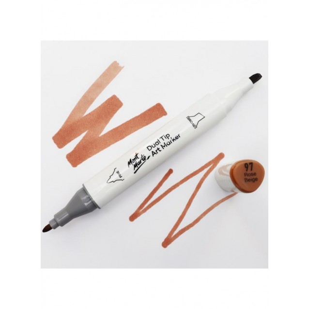 Mont Marte Art Marker Διπλής Μύτης E3 Faun (Rose Beige 97)