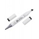 Mont Marte Art Marker Διπλής Μύτης GY8 Black (120 Black)