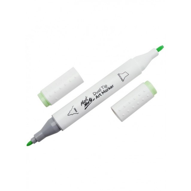 Mont Marte Art Marker Διπλής Μύτης G6 Mint Green (166 Mignonette)