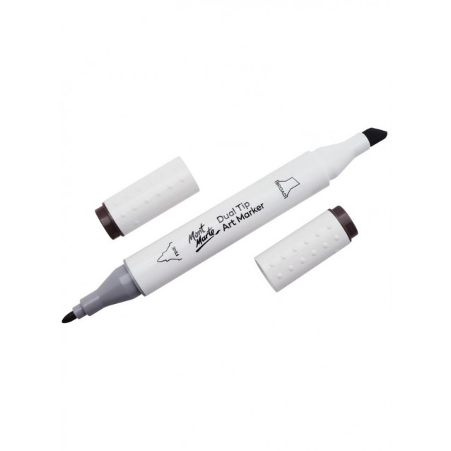 Mont Marte Art Marker Διπλής Μύτης GY7 Warm Grey (WG7 Warm Grey)