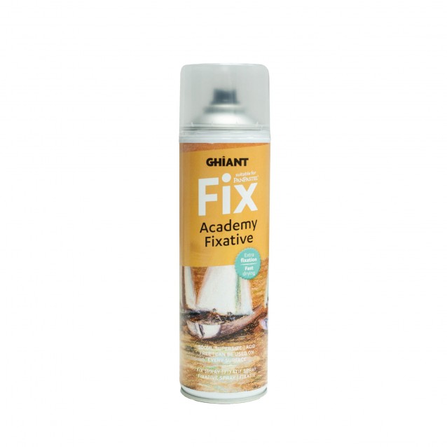 Ghiant Spray Fixative Academy 500ml για Κάρβουνο και Παστέλ