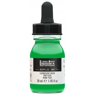 Liquitex Professional Acrylic Ink 30ml 985 Fluorescent Green