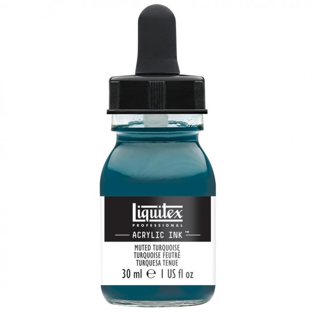 Liquitex Professional Acrylic Ink 30ml 503 Turquoise Muted Collection