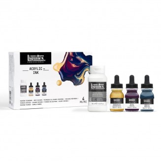 Liquitex Professional Acrylic Ink Τεχνική Pouring Σκούρα Χρώματα