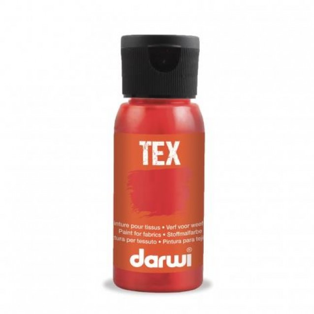 Darwi 50ml Χρώμα Υφάσματος Vermilion