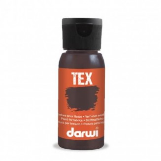 Darwi 50ml Χρώμα Υφάσματος Dark Brown