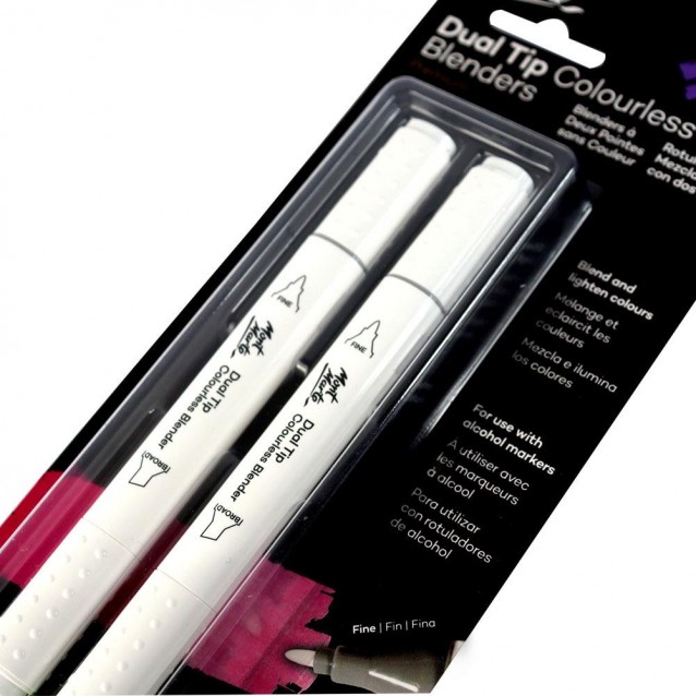 Mont Marte 2 Art Markers Blenders Άχρωμοι Διπλής Μύτης