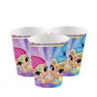 Amscan 8 Ποτήρια 250ml Shimmer & Shine