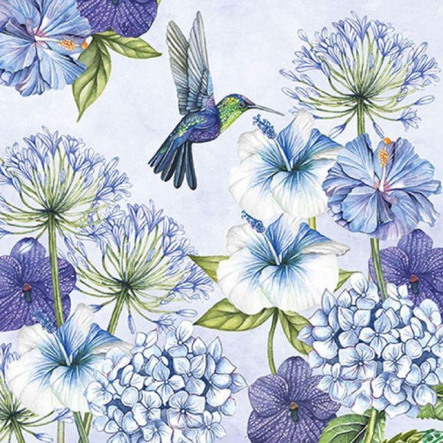 Ambiente 20 Χαρτοπετσέτες 33x33cm 3φύλλες Hummingbird FSC