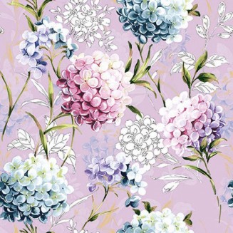 Ambiente 20 Χαρτοπετσέτες 33x33cm 3φύλλες Horana Lilac FSC