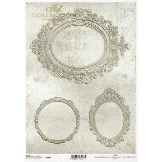 Itd. Collection Ριζόχαρτο Decoupage A4 (21x29,7cm) Vintage Frames