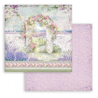 Stamperia Χαρτί Scrapbooking 30,5x30,5cm Διπλής Όψης Provence arch