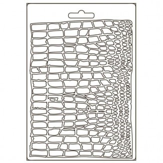 Stamperia Φόρμα Πηλού A5 Savana Crocodile Pattern