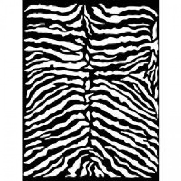 Stamperia Χονδρό Στένσιλ 0,5mm 20x25cm Savana Zebra Pattern