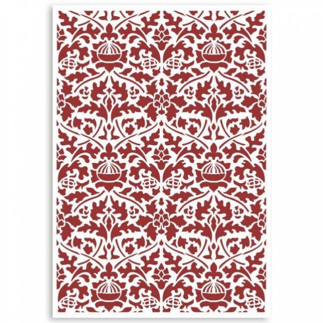 Stamperia Stencil G 21x29,7cm Casa Granada Wallpaper Pattern