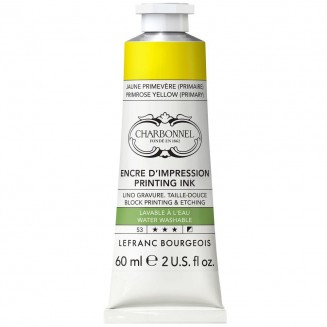 Charbonnel 60ml Μελάνι Τυπώματος Water Washable Primrose Yellow Series 3