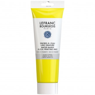 Lefranc & Bourgeois 250ml Μελάνι Τυπώματος Blockprint Lemon Yellow