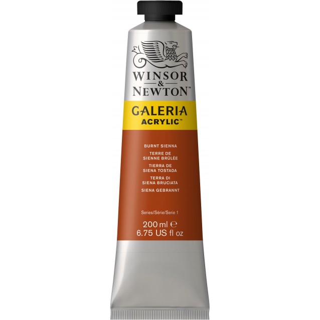 Winsor & Newton 200ml Galeria Acrylic Burnt Sienna