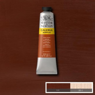 Winsor & Newton 200ml Galeria Acrylic Burnt Sienna