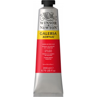 Winsor & Newton 200ml Galeria Acrylic Cadmium Red Hue