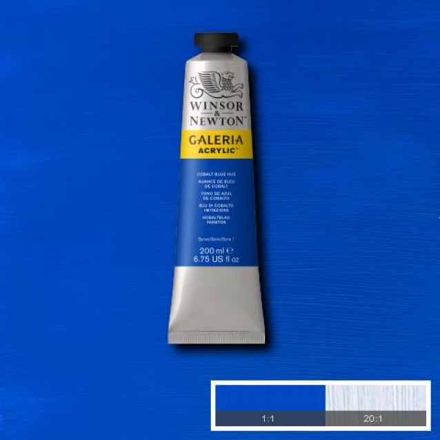 Winsor & Newton 200ml Galeria Acrylic Cobalt Blue Hue