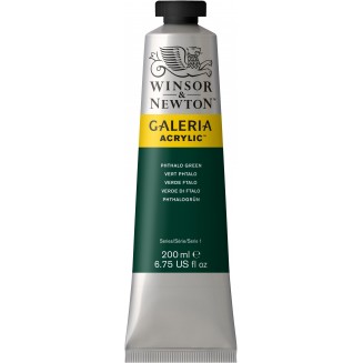 Winsor & Newton 200ml Galeria Acrylic Phthalocyanine Grren