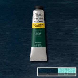 Winsor & Newton 200ml Galeria Acrylic Phthalocyanine Grren