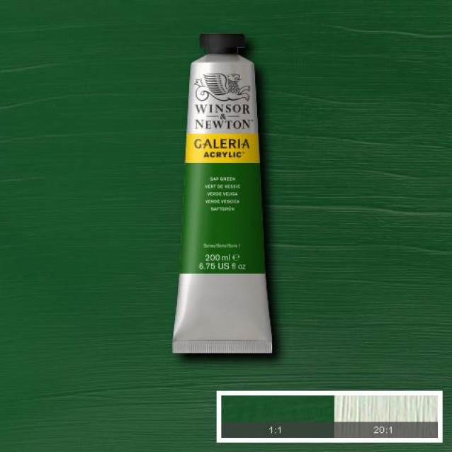 Winsor & Newton 200ml Galeria Acrylic Sap Green