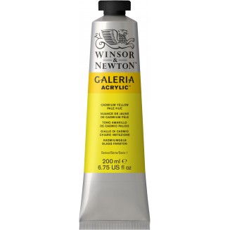 Winsor & Newton 200ml Galeria Acrylic Cadmium Yellow Pale Hue