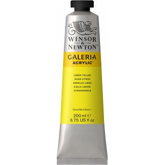 Winsor & Newton 200ml Galeria Acrylic Lemon Yellow