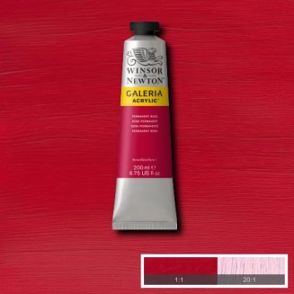 Winsor & Newton 200ml Galeria Acrylic Permanent Rose