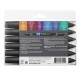 Winsor & Newton 6 Μαρκαδόροι Promarker Brush Rich Tones