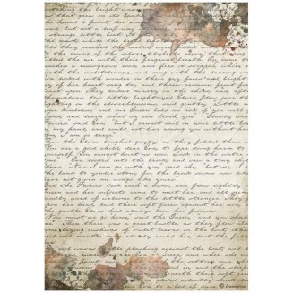 Stamperia Ριζόχαρτο Decoupage A4 (21x29,7cm) Our Way Manuscript