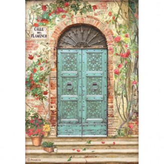 Stamperia Ριζόχαρτο Decoupage A4 (21x29,7cm) Desire Calle De Flamenco