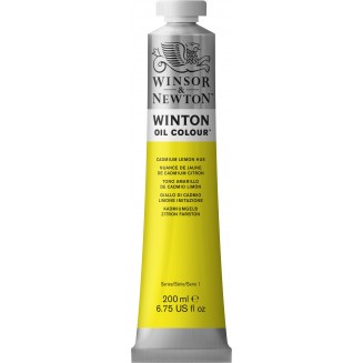 Winsor & Newton 200ml Winton Oil Cadmium Lemon Hue