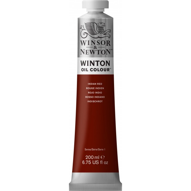 Winsor & Newton 200ml Winton Oil Indian Red