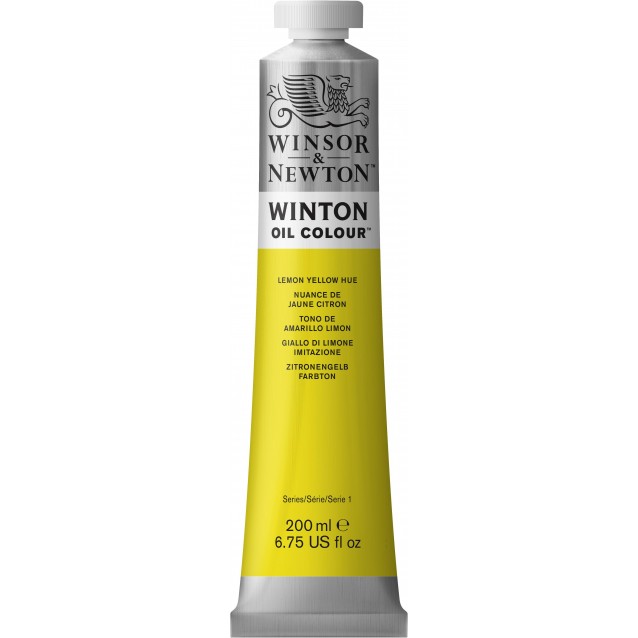 Winsor & Newton 200ml Winton Oil Lemon Yellow Hue