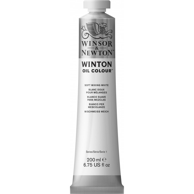 Winsor & Newton 200ml Winton Oil Soft Mix White