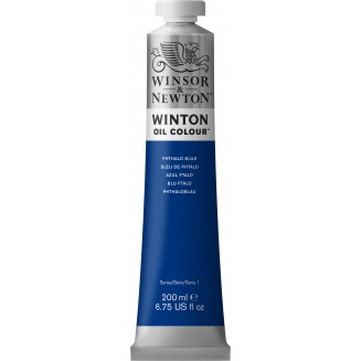 Winsor & Newton 200ml Winton Oil Phthalocyanine Blue