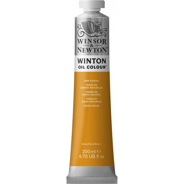 Winsor & Newton 200ml Winton Oil Raw Sienna