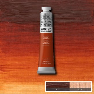 Winsor & Newton 200ml Winton Oil Burnt Sienna