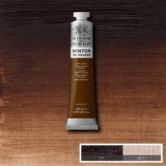 Winsor & Newton 200ml Winton Oil Burnt Umber